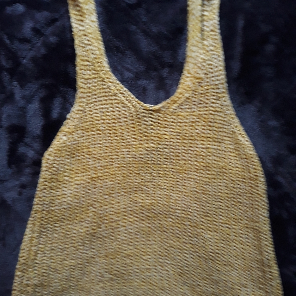 Knit loose fitting blouse